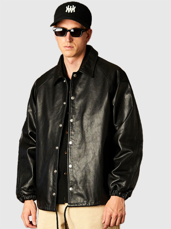 Schott,ショット,レザー,ジャケット,コーチジャケット,牛革,カウレザー,LEATHER,COACH,JACKET,シンプル,無地,バイク,アメカジ,ワーク