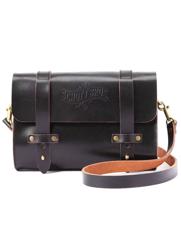 Schott ブラック レザー ショルダーバッグ ツールバック 楽天市場】schott ショット 782-5976006 3129148 TOOL BAG