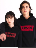 LEVI'S,リーバイス,パーカー,レディース,メンズ,ユニセックス,おしゃれ,かわいい,ブランド,ロゴ,バットウイング,LEVIS,19622-0018-0005