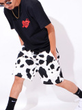 ファッション,コーディネート,通販,COOKMAN,chef,pants,クックマン,シェフパンツ,ショートパンツ,メンズ,レディース,牛,カウ,231-11973
