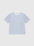 Healthknit,ヘルスニット,ボーダー,Tシャツ,半袖,メンズ,レディース,おしゃれ,かわいい,ナローボーダー,クルーネック,51013