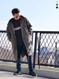 HOUSTON,ヒューストン,ジャケット,M-51,M51,モッズコート,メンズ,レディース,ユニセックス,大きいサイズ,ライナー,5409
