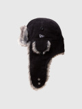 NEW,ERA,ニューエラ,キャップ,トラッパー,パイロット,コーデュロイ,ファー,防寒,The,Trapper,ブラック,黒,ドッグイヤー,14667627