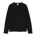 AVIREX,アビレックス,Tシャツ,ヘンリーネック,長袖,デイリーウェア,RIB,HENLEY,NECK,L/S,T-SHIRT,リブ,7834930020,6153482