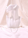 NORTH,WORKS,ノースワークス,ネックレス,チェーン,シルバー,アズキチェーン,太さ2mm,シンプル,おしゃれ,Sサイズ,AZS-060
