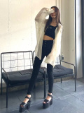 EMODA,エモダ,デニム,細い,ハイウエスト,パンツ,スキニー,スキニーパンツ,スリム,タイト,ストレッチ,おしゃれ,かわいい