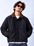 BUZZ,RICKSON'S,バズリクソンズ,N-1,デッキジャケット,Type,N-1,NAVY,DEPARTMENT,DEMOTEX-ED,ボアジャケット,BR15340