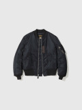 BUZZ,RICKSON'S,WILLIAM,GIBSON,バズリクソンズ,MA－1,スレンダー,ウィリアムギブソン,日本製,Type,BLACK,MA-1,SLENDER,REGLAR,BR14964
