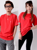 CHAMPION,チャンピオン,Tシャツ,レディース,メンズ,ユニセックス,半袖,ブランド,無地,スポーツ,カジュアル,綿100%,Cロゴ,赤,C3-P300