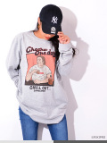 長州,力,ちょうしゅう,りき,Tシャツ,長袖,メンズ,レディース,ユニセックス,おしゃれ,かわいい,大きいサイズ,ゆったり,CHLT-2102