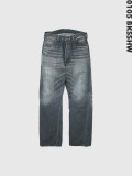 FULLCOUNT,0105SS,Dartford,ジーンズ,綿,100%,11.5oz,ワイド,ストレート,スーパースムース,ジンバブエ,0105BKSSHW
