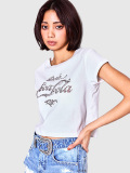GYDA,ジェイダ,Tシャツ,半袖,Coca-Cola,bijou,ショート丈,Tシャツ,072642749801