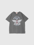 GYDA,ジェイダ,Tシャツ,半袖,綿,100%,Coca-Cola,vintage,BIG,Tシャツ,コカ・コーラ,コーラ,コラボ,ゆったり,072642749901