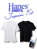 Hanes,ヘインズ,Tシャツ,ジャパンフィット,Vネック,メンズ,レディース,ブルーパック,半袖,無地,Japan,Fit,青パック,2枚組,H5225-998