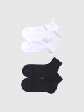 Hanes,BEEFY,ヘインズ,ビーフィー,ソックス,2足セット,メンズ,レディース,ユニセックス,ブランド,厚手,黒,白,HMSBW201