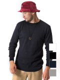 Hanes,ヘインズ,Tシャツ,サーマル,ロンT,長袖,ロングTシャツ,パックTシャツ,サーマルT,ラウンドカット,HM4-G501
