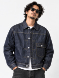 HOUSTON,ヒューストン,デニム,シャツ,ジャケット,1st,タイプ,ライトオンス,8オンス,トラックジャケット,月桂樹,Tバック,51498