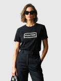 HUNTER,ハンター,Tシャツ,ロゴ,綿100%,シンプル,半袖,Logo,T-shirt,おしゃれ,かわいい,大人,UJT1100CTN