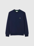 LACOSTE,ラコステ,スウェット,トレーナー,ブランド,綿,100%,無地,エッセンシャル,クルーネック,スウェット,ワンポイント,SH9801-99