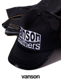 VANSON,バンソン,キャップ,メンズ,レディース,ユニセックス,ブランド,黒,ブラック,ロゴ刺繍,帽子,ジャ二―さん,LB-199-02010