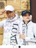 LUXEAKMPLUS,リュクスエイケイエムプラス,ゴルフ,キャップ,ブランド,レディース,メンズ,ブランド,ラインストーンロゴキャップ,LAZ-23023