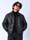 MISTER,FREEDOM,ミスター,フリーダム,レーザージャケット,コサック,カウハイド,牛革,裏地なし,CAMPUS,BUTTON,Jacket,SC80678