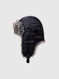 NEW ERA ニューエラ キャップ トラッパー パイロット ファー 防寒 The Trapper ブラック 黒 ドッグイヤー Water Repellent 撥水 15125059