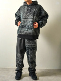 Snoop Dogg風 RVCAペイズリーセットアップ Snoop Dogg風 RVCAペイズリーセットアップ