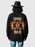 PENDLETON,ペンドルトン,スウェット,トレーナー,綿,100%,Harding,STAR,ハーディング,スター,柄,裏毛,ゆったり,オーバーサイズ,5475-1020