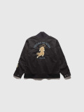ROARK,REVIVAL,ロアーク,ジャケット,ボンバージャケット,裏フリース,フライト,ボマー,刺繍,トラ,虎,RJJ1153