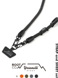 ROOT,CO,ルートコー,YOSEMITE,ヨセミテ,モバイルストラップ,ネックレストップ,ショルダーストラップ,GRAVITY,INNER,LOOP,SHEET