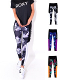 ROXY,ロキシー,レギンス,レディース,10分丈,夏用,UVカット,速乾,可愛い,おしゃれ,ブランド,キャンプ,フェス,FLASH,PANT,RPT211505