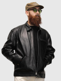 Schott,ショット,レザー,ジャケット,トラッカー,タイプ,ワークジャケット,羊革,ラム,LEATHER,TRACKER,JACKET,7825950014,無地