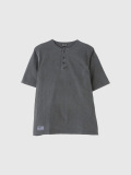 Schott,ショット,Tシャツ,ヘンリーネック,シンプル,無地,綿,100%,半袖,ピグメント,オーバーダイ,7oz,顔料染め,肉厚,7825934008