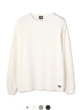Schott,ショット,Tシャツ,メンズ,レディース,長袖,ブランド,無地,シンプル,ワッフル,LS,HONEYCOMB,CREWNECK,T-SHIRT,3113152,7821930001