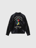 TAILOR,TOYO,テーラー東洋,ベトジャン,サテン生地,ベトナムジャケット,1960年代中期,Style,Satin,Vietnam,Jacket,VIET-NAM,MAP,TT15798