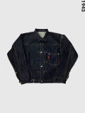 ファッション,通販,TENDERLOIN,テンダーロイン,デニム,ジャケット,Gジャン,大戦モデル,Denim,JACKET,1943,1943E,1943EE,ドーナツボタン