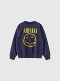 THRIFTY,LOOK,スリフティー,ルック,スウェット,トレーナー,NIRVANA,ニルヴァーナ,スマイリー,フェイス,裏起毛,TL26S101