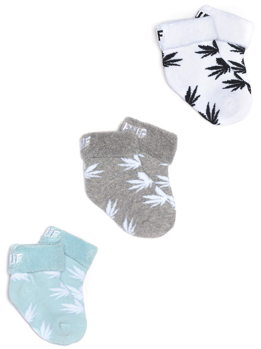 ハフ,HUF,ソックス,靴下,キッズ,ベビー,男の子,女の子,3足,セット,PLANTLIFE,BABY,SEED,SOCKS,ヘンプ,レッグウェア,SK00306
