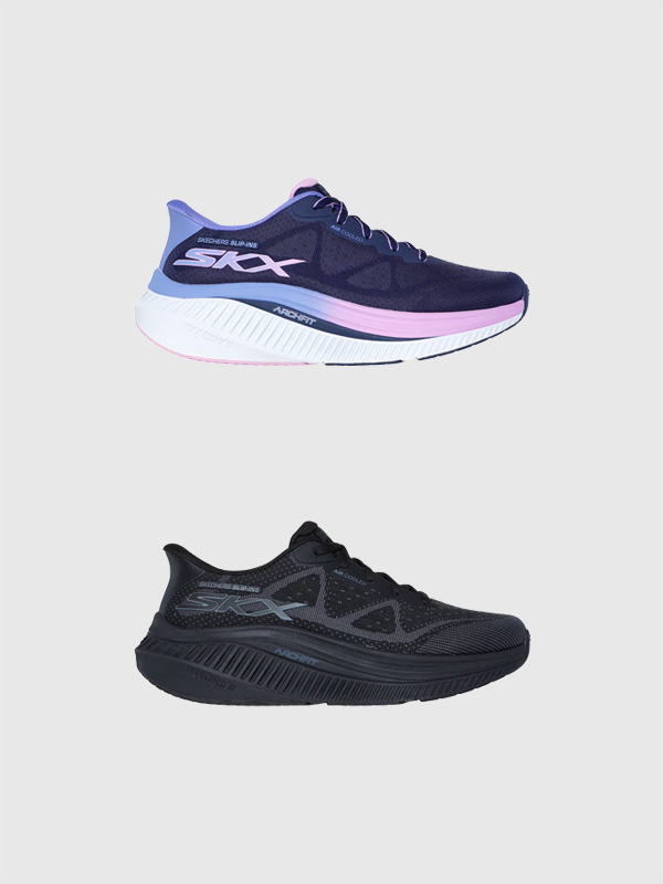 SKECHERS,スケッチャーズ,スリップインズ,レディース,ハンズフリー,アーチフィット,マックス,クッショニング,ハイパーアーク,125582