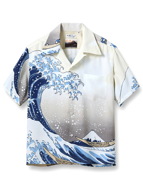 サンサーフ,SUN,SURF,アロハ,シャツ,アロハシャツ,メンズ,レディース,ユニセックス,葛飾北斎,SS37651