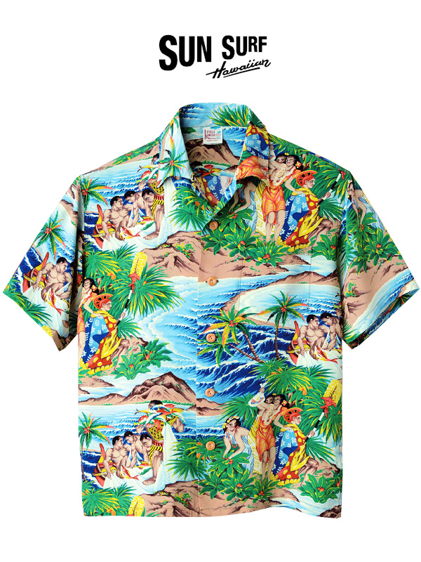SUN SURF サンサーフ アロハ シャツ アロハシャツ 2019 メンズ