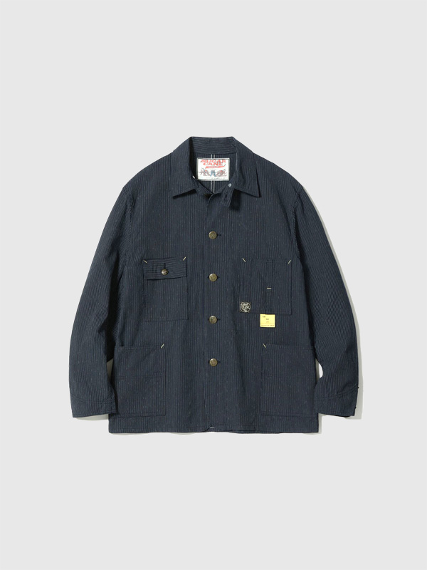 SUGAR,CANE,シュガーケーン,ジャケット,メンズ,レディース,おしゃれ,シンプル,9oz.,BLACK,COVERT,WORK,COAT,9オンス,ブラック,SC15659