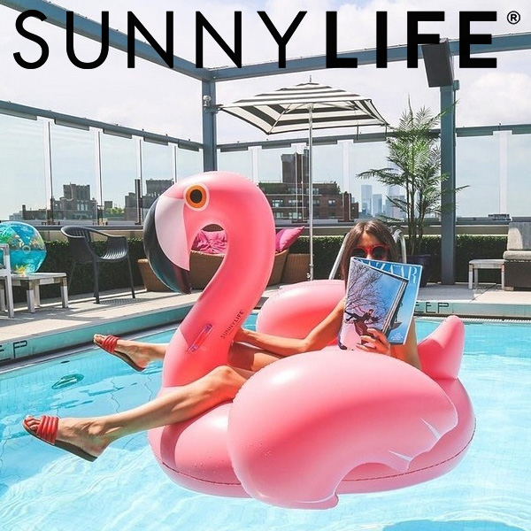 SUNNYLIFE（サニーライフ）ピンクフラミンゴボート/浮き輪 SUNNYLIFE（サニーライフ）ピンクフラミンゴボート/浮き輪