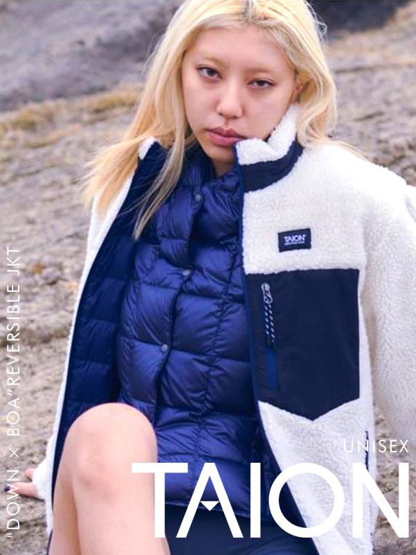 [タイオン] ユニセックス マウンテン リバーシブル ダウン×ボアジャケット R102MB