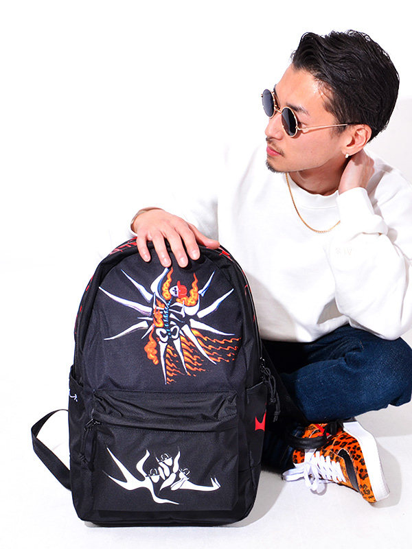 NEW,ERA,ニューエラ,リュック,27L,プリント,コラボ,リュックサック,レディース,メンズ,ユニセックス,通学,高校生,女子,TARO,OKAMOTO,BAG