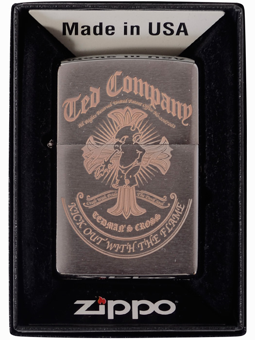 通販,TEDMAN,テッドマン,zippo,限定,ZIPPOライター,ジッポライター,ジッポ,ライター,ジッポー,エフ商会,デビル,クロス,TDZ-031