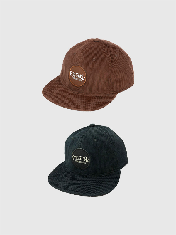 ファッション,TENDERLOIN,テンダーロイン,キャップ,ロゴ刺繍,ワッペン,ORIGINAL,TENDERLOIN,CORDUROY,FLAT,VISOR,CAP