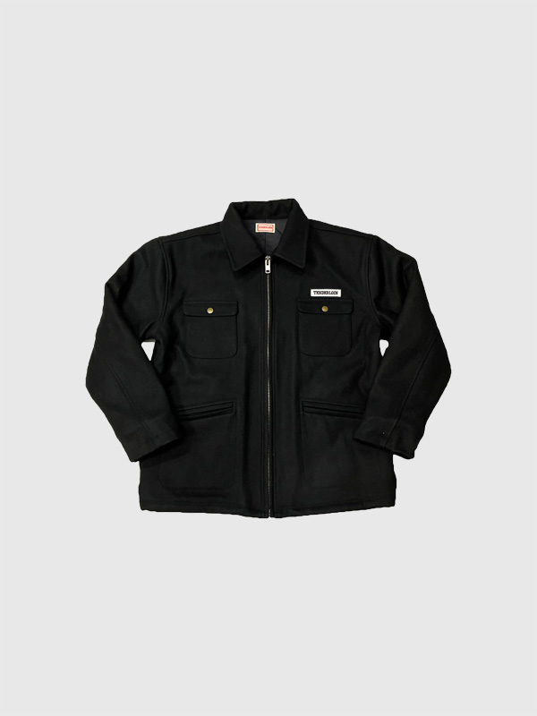 TENDERLOIN テンダーロイン T-メルトン ジャケット ワッペン ロゴ T-MELTON JACKET TENDERLOIN テンダーロイン T-メルトン ジャケット ワッペン ロゴ T