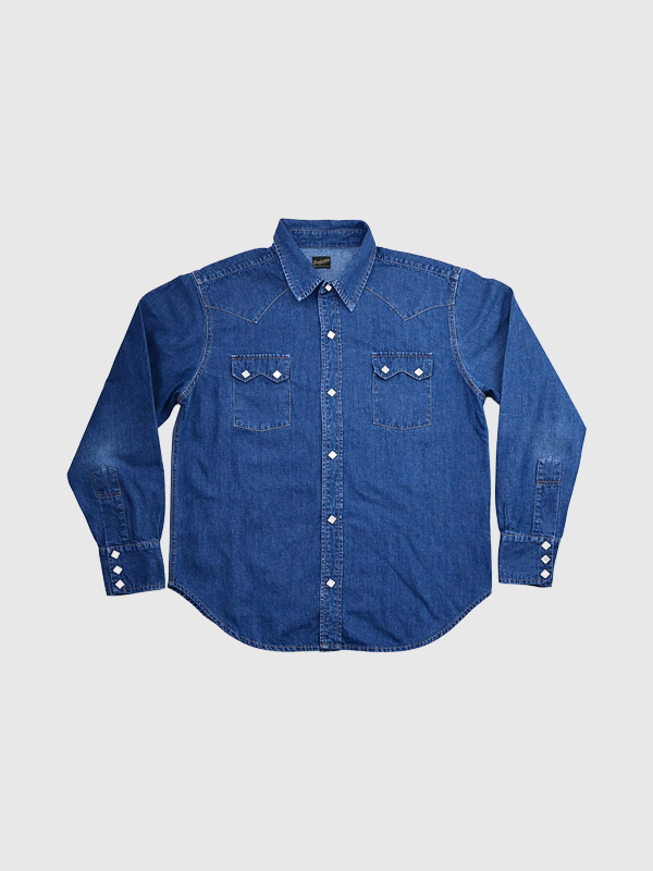 ファッション,メンズ,コーディネート,トップス,TENDERLOIN,テンダーロイン,デニムシャツ,ウエスタン,綿,T-WESTERN,DENIM,SHIRTS